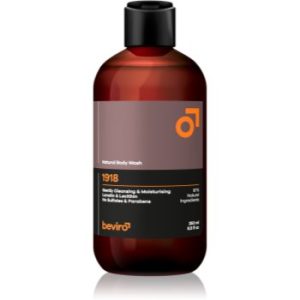 Beviro Natural Body Wash 1918 Gel de duș pentru bărbați