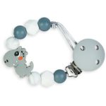 KidPro Pacifier Holder Dino clips pentru suzetă