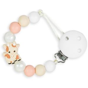 KidPro Pacifier Holder Cow clips pentru suzetă