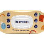 Beginnings Aqua Baby Wipes șervețele umede pentru copii