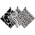 KLRK Home Wild B&W scutece textile