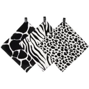 KLRK Home Wild B&W scutece textile