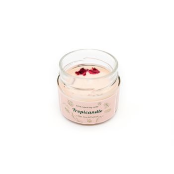 Tropicandle Plum, Rose & Patchouli lumânare parfumată