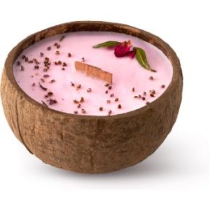 Tropicandle Plum, Rose & Patchouli lumânare parfumată cu fitil din lemn