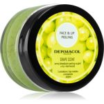 Dermacol Face & Lip Peeling Grape peeling de curățare profundă buze si obraz