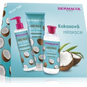 Dermacol Aroma Ritual Brazilian Coconut set cadou (cu cocos)