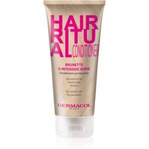 Dermacol Hair Ritual balsam pentru nuante de par castaniu