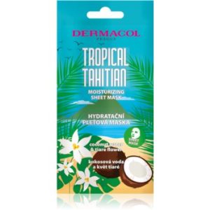 Dermacol Tropical Tahitian mască textilă hidratantă