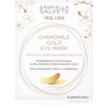 Gabriella Salvete Yes, I Do! Masca pentru ochi pentru reducerea cearcanelor cu efect de hidratare