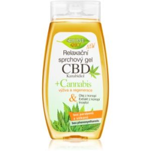Bione Cosmetics Cannabis CBD gel de dus relaxant cu CBD