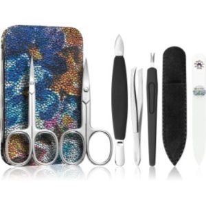DuKaS Premium Line Solingen 124 Set de manichiură Colorful (+ carcasă)