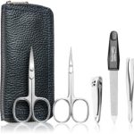 DuKaS Premium Line Solingen 1825 Set de manichiură (geanta din piele) pentru bărbați