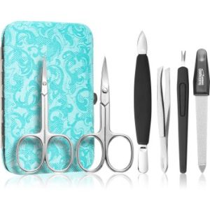 DuKaS Premium Line Solingen 126 Set de manichiură Turquoise (cu sac)