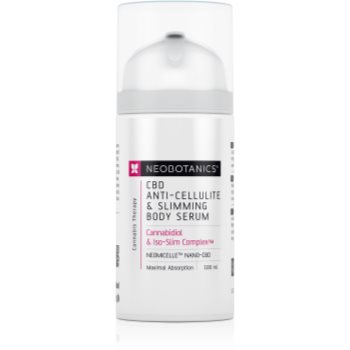 Neobotanics CBD Anti-Cellulite & Slimming Gel ser cu efect de slabire, anticelulitic si de tonifiere mărește elasticitatea pielii