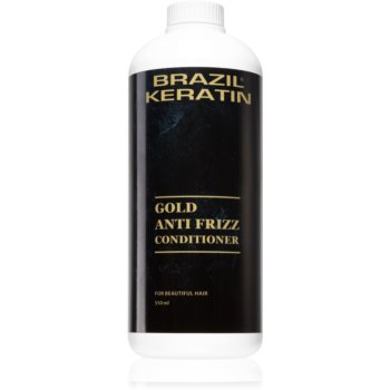 Brazil Keratin Gold Anti Frizz Conditioner balsam regenerator pentru par indisciplinat