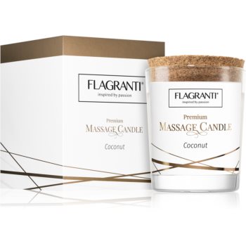 Flagranti Massage Candle Coconut lumânare de masaj