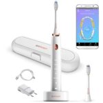 Concept Perfect Smile ZK5000 periuta de dinti cu ultrasunete include o aplicație și o carcasă cu încărcător