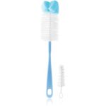 BabyOno Take Care Brush for Bottles and Teats with Mini Brush & Sponge Tip perie de curățare