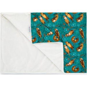 Bamboolik Washable Changing Pad Otters in Love saltea de înfășat lavabilă