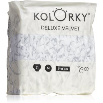 Kolorky Deluxe Velvet Love Live Laugh scutece ECO de unică folosință