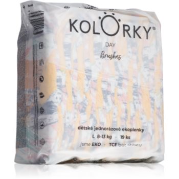 Kolorky Day Brushes scutece ECO de unică folosință