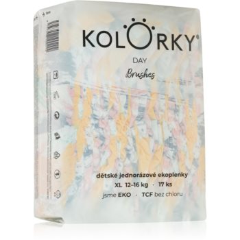Kolorky Day Brushes scutece ECO de unică folosință