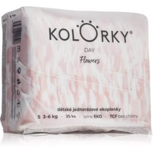 Kolorky Day Flowers scutece ECO de unică folosință