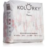 Kolorky Day Flowers scutece ECO de unică folosință