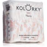 Kolorky Day Flowers scutece ECO de unică folosință