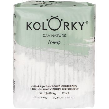 Kolorky Day Nature Bambus Leaves scutece ECO de unică folosință