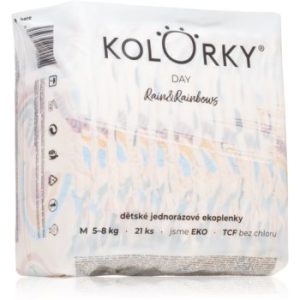 Kolorky Day Rain&Rainbow scutece ECO de unică folosință