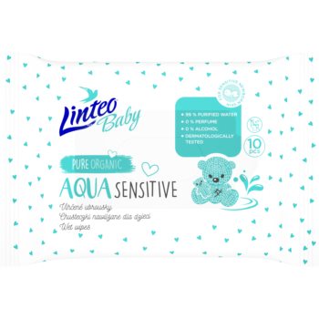 Linteo Baby Aqua Sensitive servetele delicate pentru copii