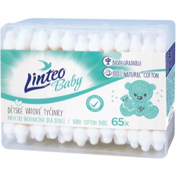 Linteo Baby bețișoare din bumbac pentru copii