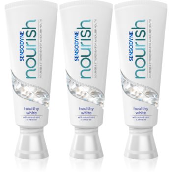 Sensodyne Nourish Healthy White pasta de dinti bio-activa cu flor