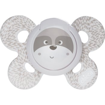 Chicco Physio Comfort Bear/Raccoon suzetă