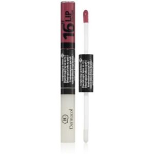 Dermacol 16H Lip Colour ruj si luciu de buze cu persistenta indelungata 2 in 1