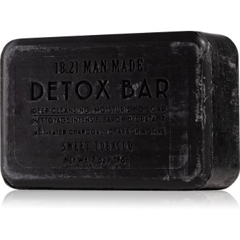18.21 Man Made Detox Bar Sweet Tobacco săpun de detoxifiere