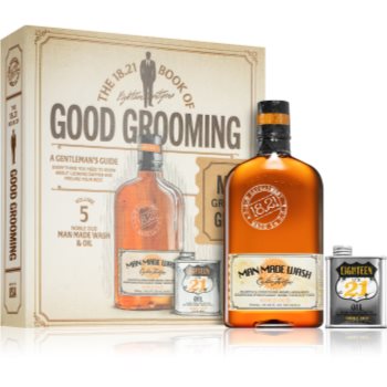 18.21 Man Made Book of Good Grooming Volume 5 set cadou Noble Oud(pentru barbati)