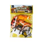 Set figurine animale de la ferma in punga mare, Crazoo, 6 buc