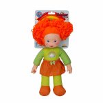 Papusa cu par portocaliu, Dollz n More, Rainbow, 35 cm