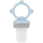 Minikoioi Feeder Teether Mineral Blue/ Powder Grey suzetă pentru alimentare