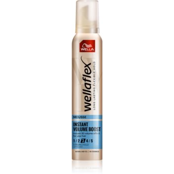 Wella Wellaflex Instant Volume Boost spuma și extra volum