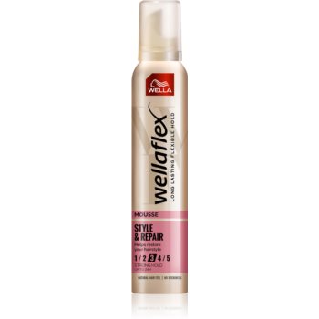 Wella Wellaflex Style & Repair spuma pentru un look natural