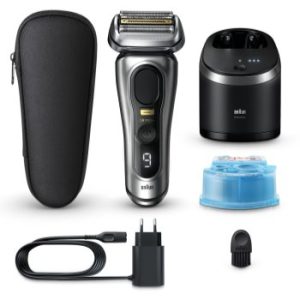 Braun Series 9 PRO+ 9567cc Aparat de bărbierit electric cu stație pentru curățare și încărcare