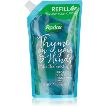 Radox Thyme on your hands? săpun lichid antibacterial