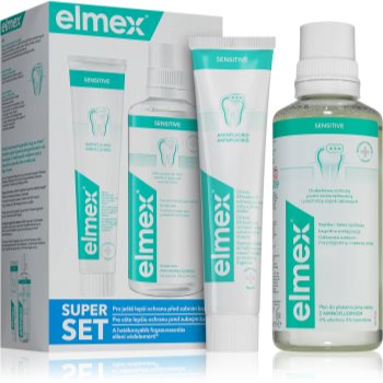 Elmex Sensitive Plus set pentru îngrijirea dentară (pentru dinti sensibili)
