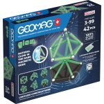 Joc magnetic de constructie, Geomag Glow, 42 Piese, Reciclat