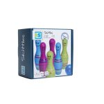 Set bowling din lemn, BS Toys, Skittles Jr