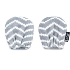 KipKep Mittens Silver Grey mănuși pentru bebeluși