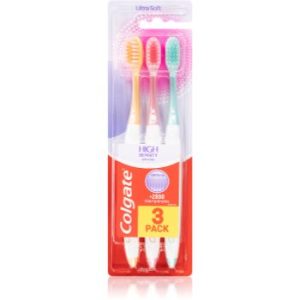 Colgate High Density 3 pack perie de dinti ultra moale